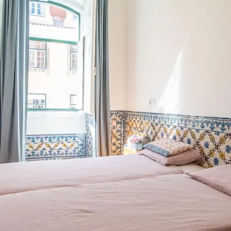 Couette-café Azulejos Cais Sodré