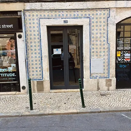 Azulejos Cais Sodre Nocleg ze śniadaniem Lizbona